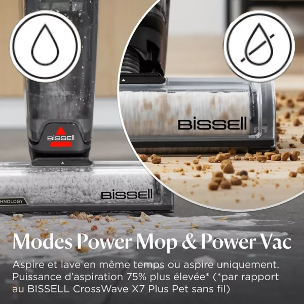 Aspirateur laveur BISSELL Crosswave OmniForce Edge Pro 4000N – Image 9