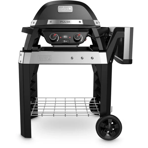 Barbecue électrique WEBER Pulse 2000 noir avec chariot – Image 11