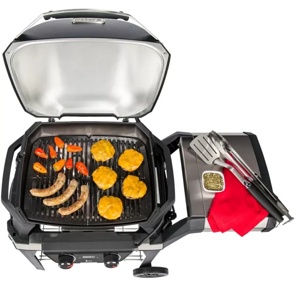 Barbecue électrique WEBER Pulse 2000 noir avec chariot – Image 7