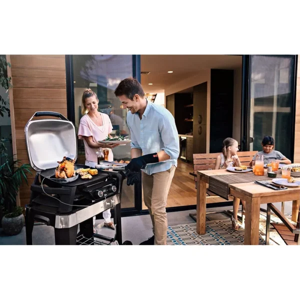 Barbecue électrique WEBER Pulse 2000 noir avec chariot – Image 5