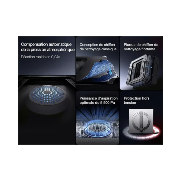 Robot Lave vitre ECOVACS Winbot W2 Omni – Image 11