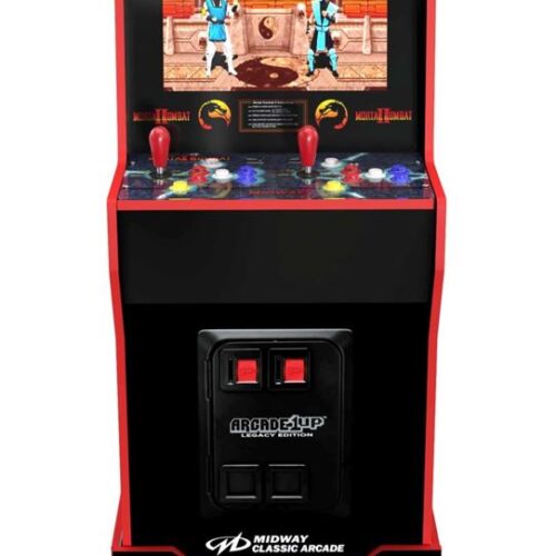 Borne d’arcade de 12 jeux Evolution Edition Midway Legacy avec rehausseur Mortal Kombat
