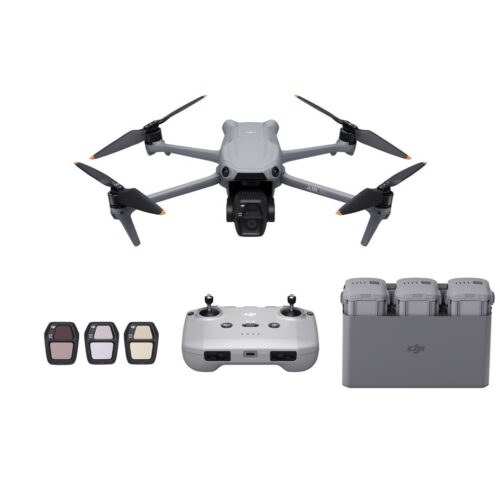 Drone Dji Air 3S Fly More Combo RC-N3 Gris et noir