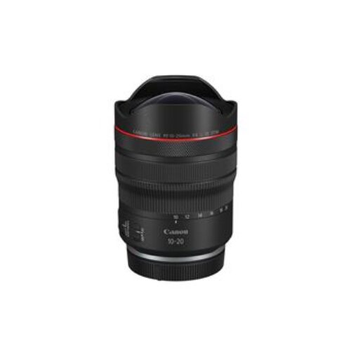 Objectif Zoom Canon RF 10-20 mm f/4 Noir pour Monture Canon R / RF Hybride