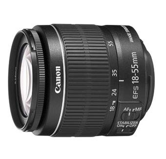 Objectif reflex Canon EF-S 18 - 55 mm f/3,5 - 5,6 IS II