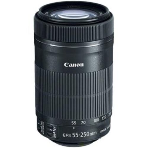 Objectif reflex Canon EF-S STM 55-250 mm F/4-5.6 IS